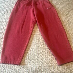 Ladies Nike Drawstring Sweatpants-Sz Small-Salmon/Pink color- Worn Infrequently